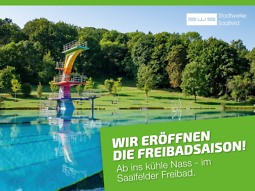 Bild von Eröffnung der Freibadsaison 2022 in der Stadt Saalfeld/Saale