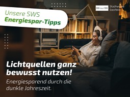 Bild von Energiespar-Tipp Lichtquellen